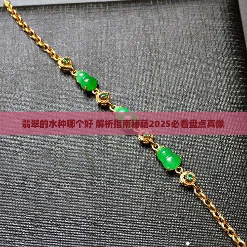 翡翠的水种哪个