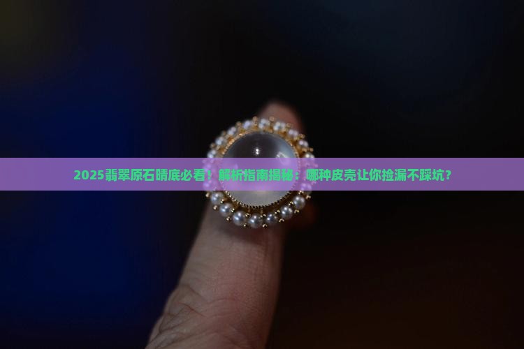 翡翠原石晴底选择什么皮壳最好