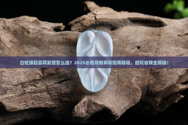 白蛇缘起翡翠发簪