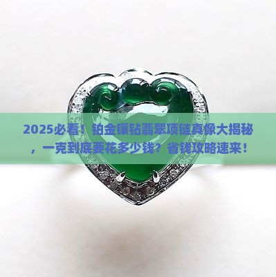 铂金镶钻翡翠项链一般多少钱一克