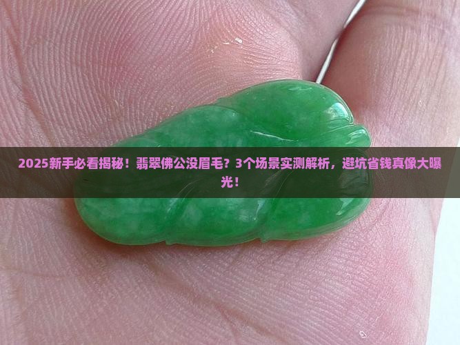 翡翠佛公没有眉毛