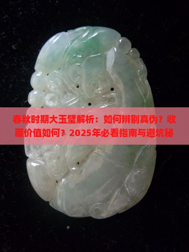 春秋时期大玉璧