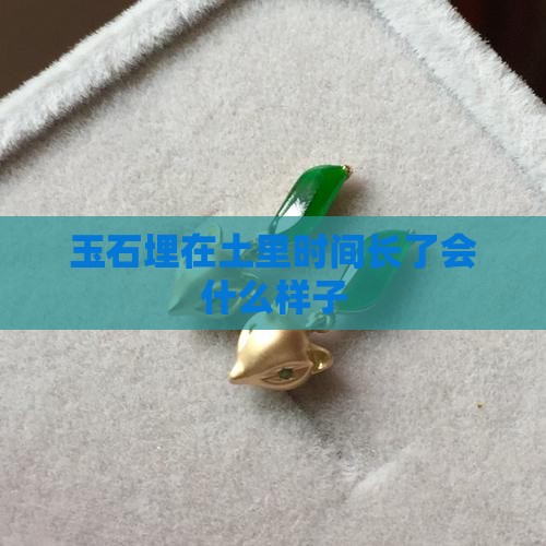 玉石埋在土里时间长了会什么样子