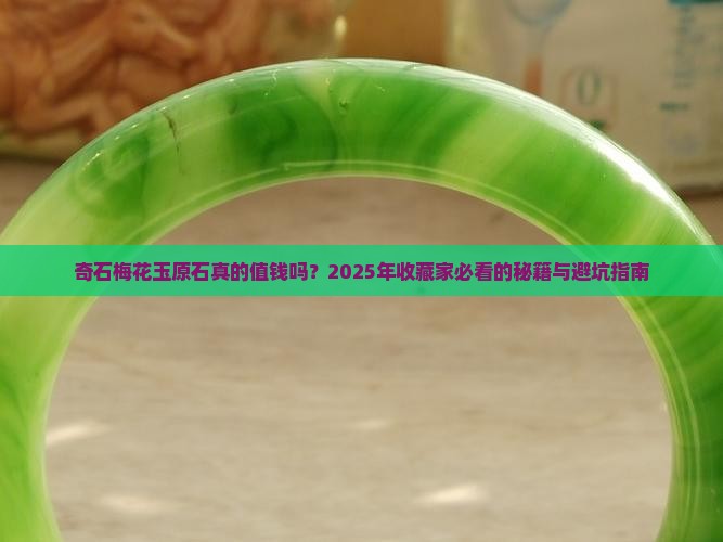 奇石梅花玉原石