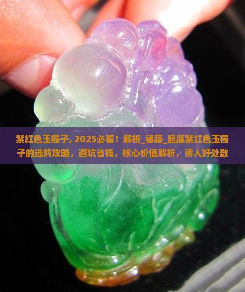 紫红色玉镯子