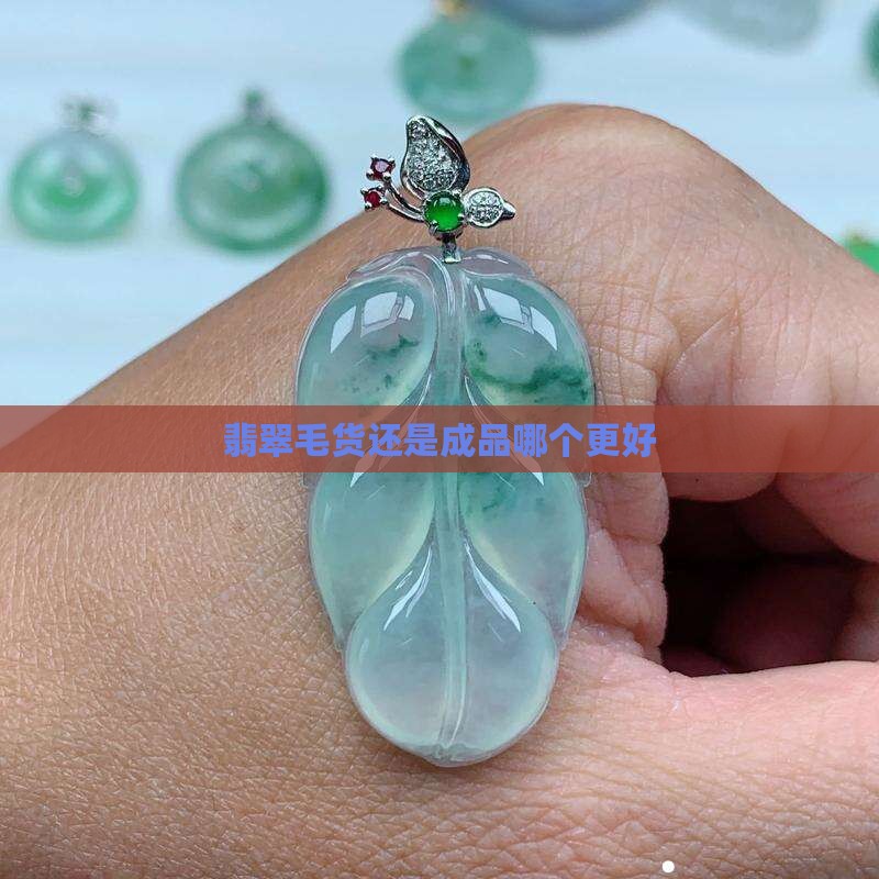 翡翠毛货还是成品哪个更好