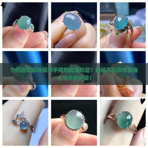 为何透明糯种翡翠手镯如此受欢迎？揭秘其投资收藏痛点与市场热词！