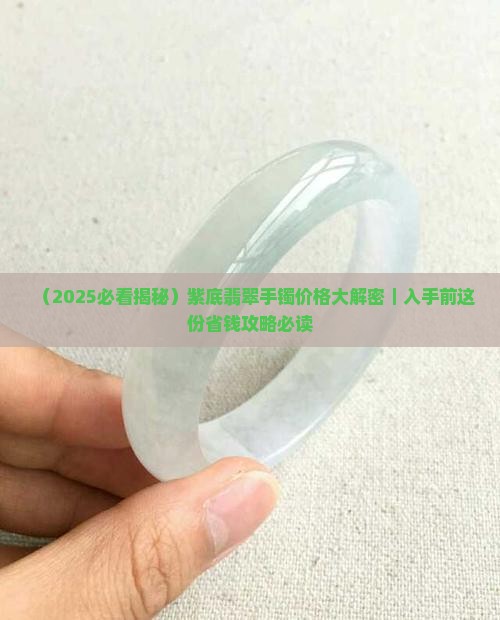 翡翠镯子紫底贵不贵
