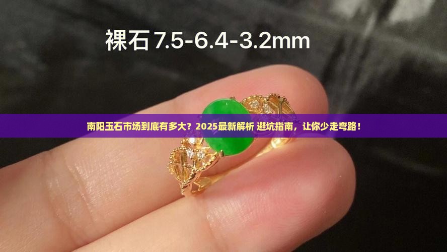 南阳玉石市场有多大