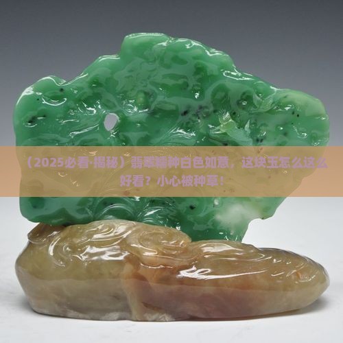 翡翠糯种白色如意
