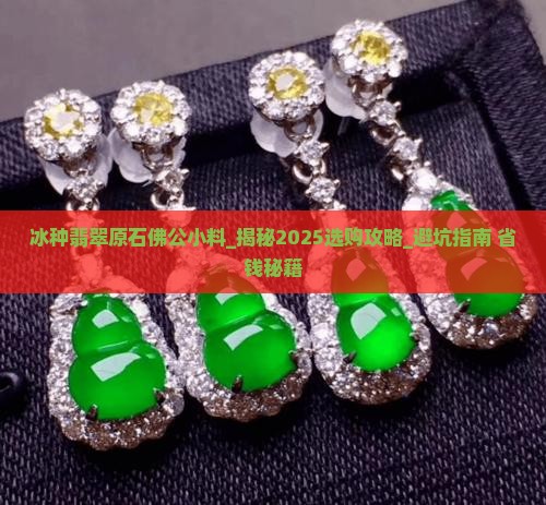 冰种翡翠原石佛公小料