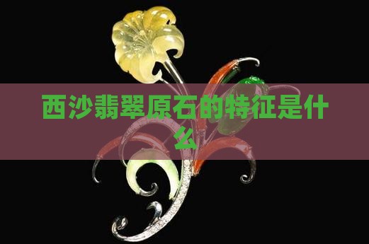 莫西沙翡翠的特征是什么
