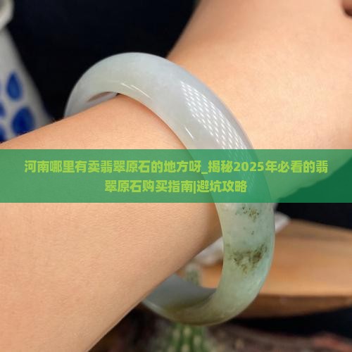 河南哪里有卖翡翠原石的地方呀
