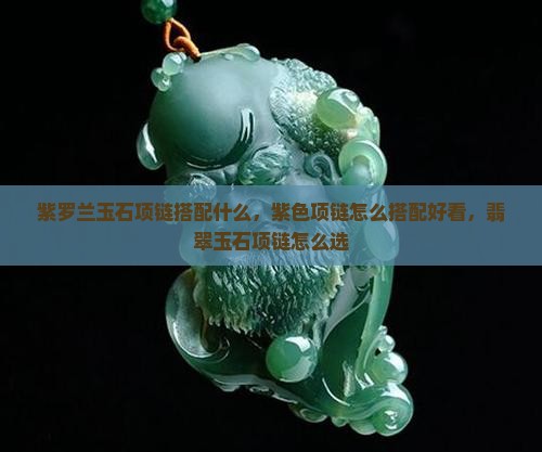 紫罗兰玉石项链搭配什么