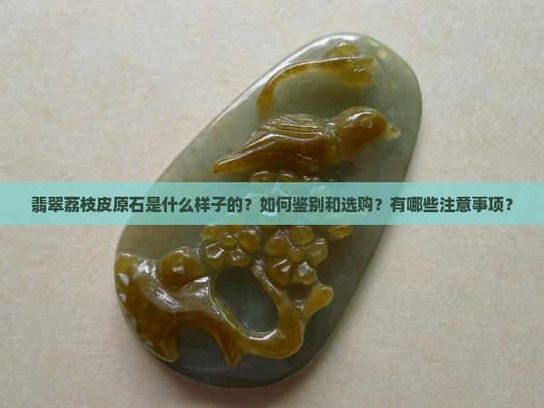 翡翠荔枝皮原石
