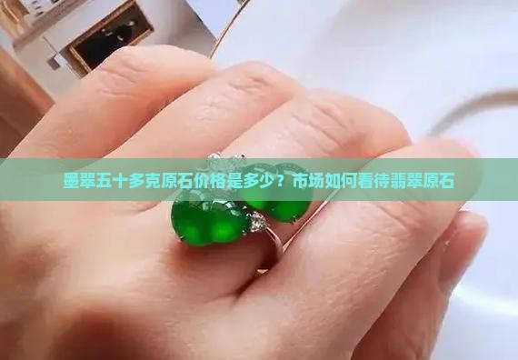 种水不好的五十多克墨翠原石现在值多少钱