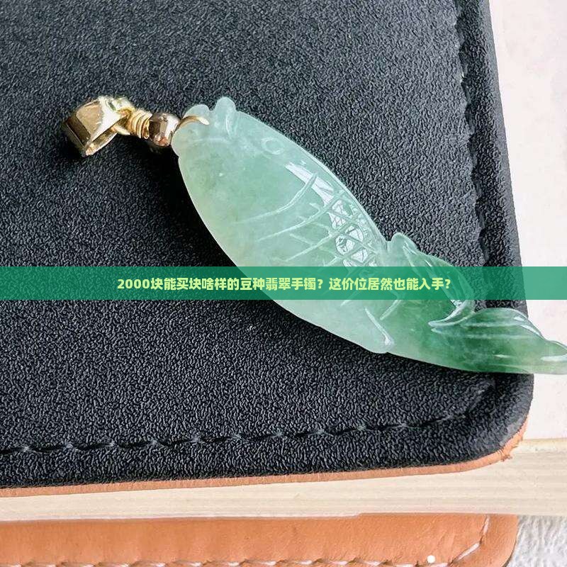 2000左右的豆种翡翠手镯