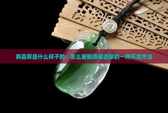 真翡翠是什么样子的