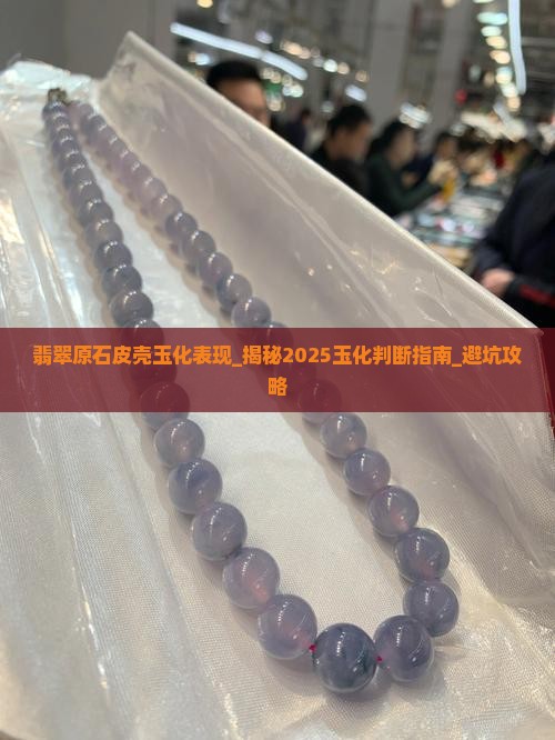 翡翠原石皮壳玉化表现