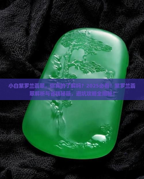 小白紫罗兰翡翠