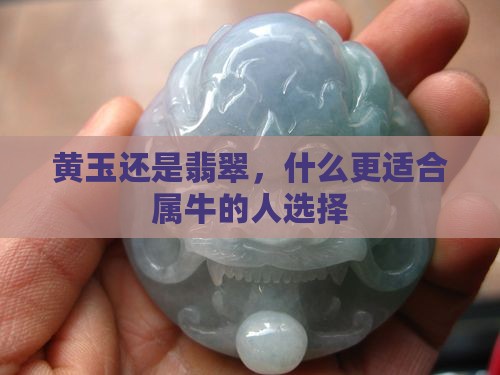 黄玉还是翡翠，什么更适合属牛的人选择