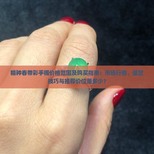 糯种春带彩手镯价格范围及购买指南：市场行情、鉴定技巧与推荐价位是多少？