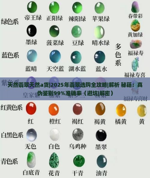 天然翡翠天然a货