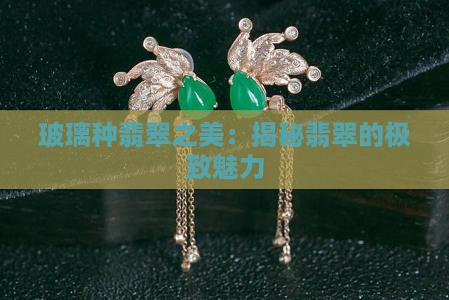 玻璃种翡翠之美：揭秘翡翠的极致魅力