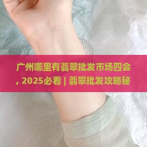 广州哪里有翡翠批发市场四会