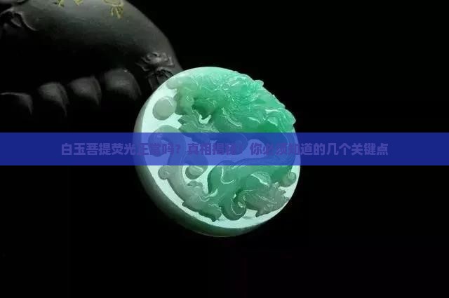 白玉菩提荧光正常吗