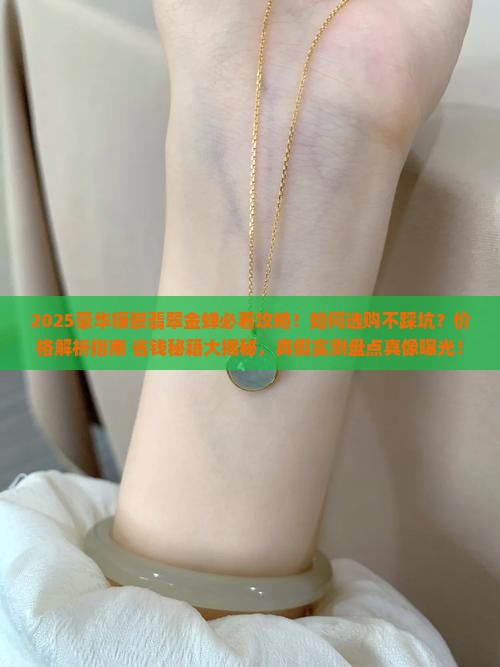 豪华镶嵌翡翠金蝉
