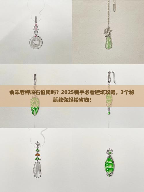 翡翠老种原石值钱吗