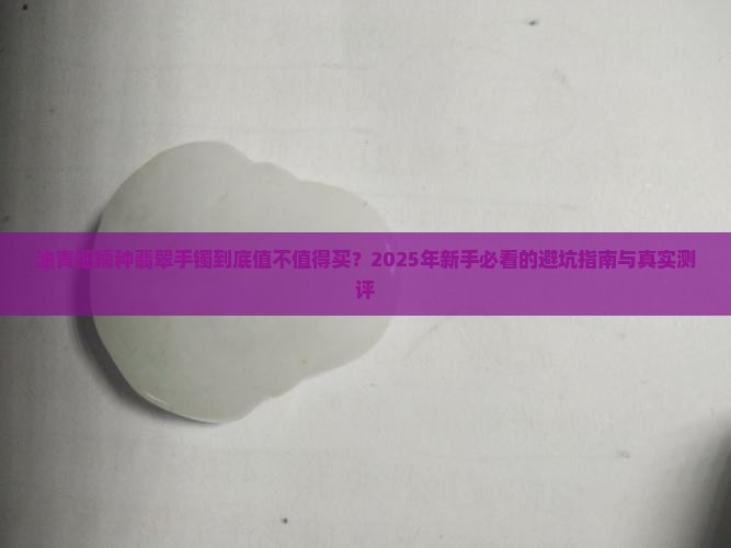 油青细糯种翡翠手镯