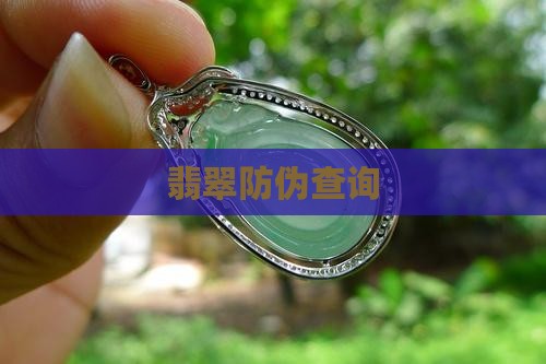 翡翠防伪查询