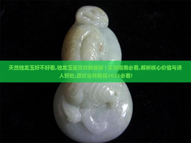 天然独龙玉好不好看