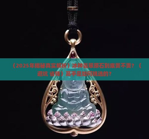 冰种翡翠原石贵不贵呀