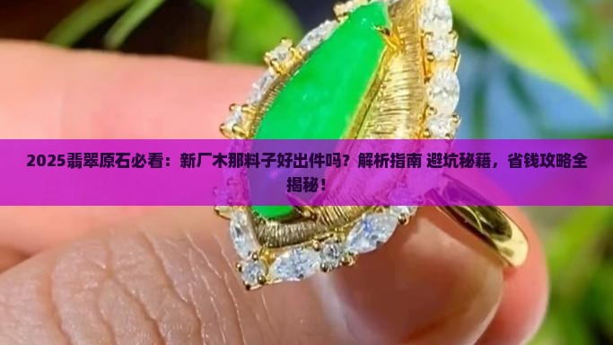 新厂木那翡翠原石好出件吗