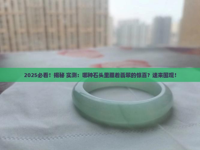 怎么样的石头可以开翡翠