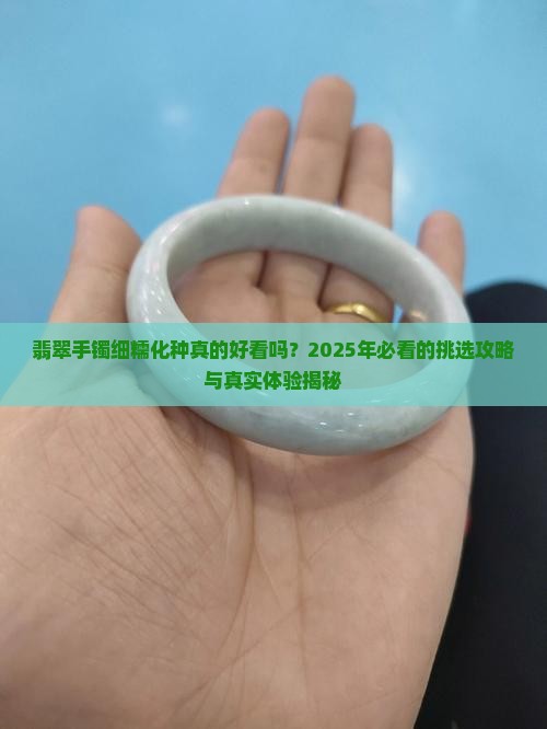 翡翠手镯细糯化种好不好看