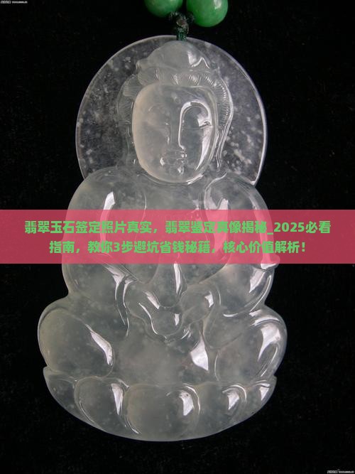 翡翠玉石签定照片真实