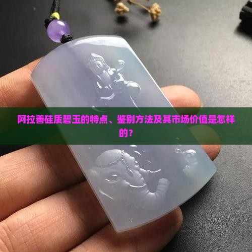 阿拉善硅质碧玉的特点、鉴别方法及其市场价值是怎样的？