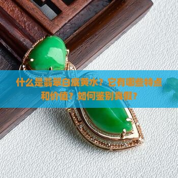 什么是翡翠白底黄水？它有哪些特点和价值？如何鉴别真假？