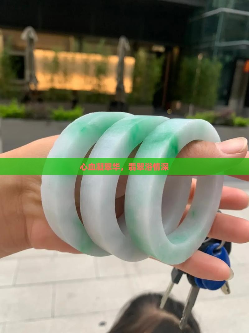心血凝翠华，翡翠浴情深
