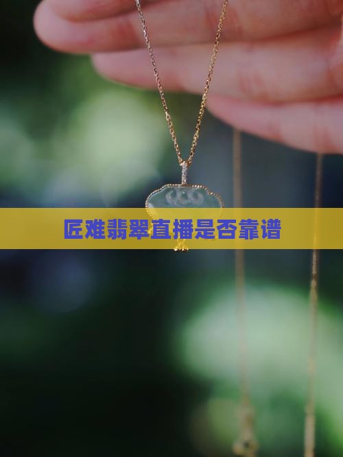 匠难翡翠直播靠谱吗