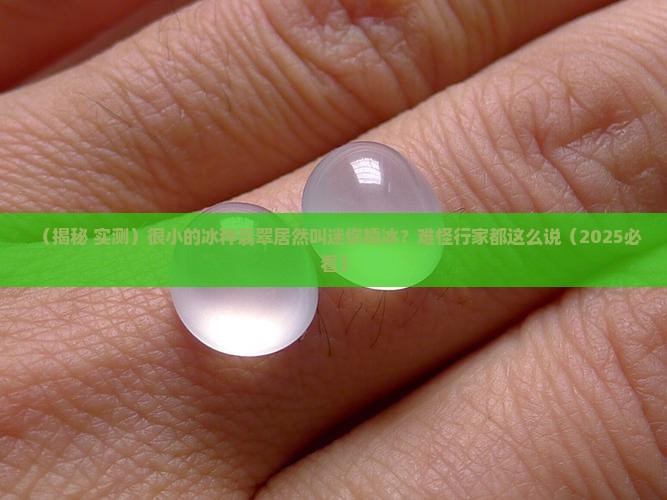 很小的冰种翡翠叫什么