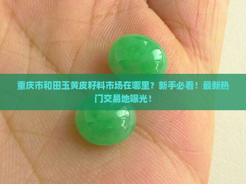 重庆市和田玉黄皮籽料市场在哪里