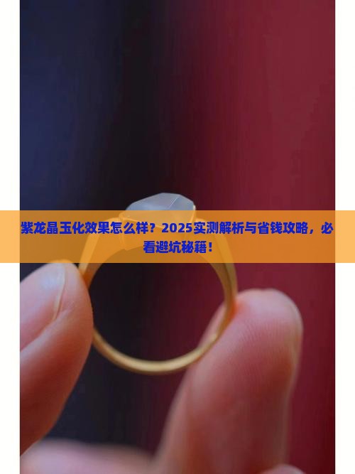 紫龙晶玉化得好不好