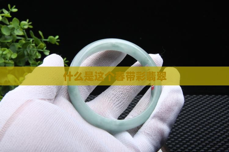 什么是这个春带彩翡翠