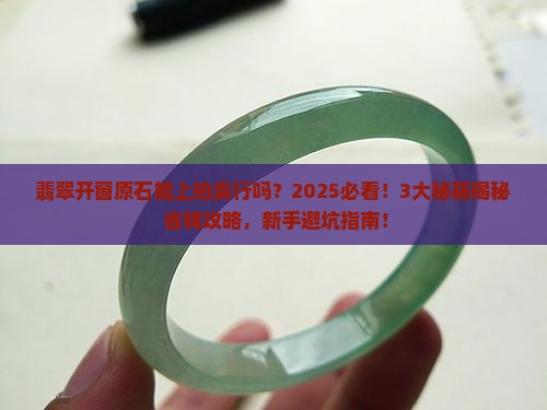 翡翠开窗原石能上拍卖行吗
