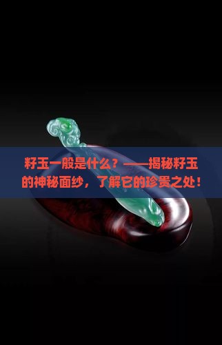 籽玉一般是什么